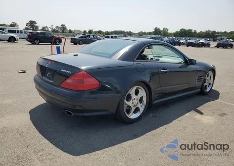 2005 Mercedes-Benz Sl 500 from USA, damaged, VIN WDBSK75F55F103653
